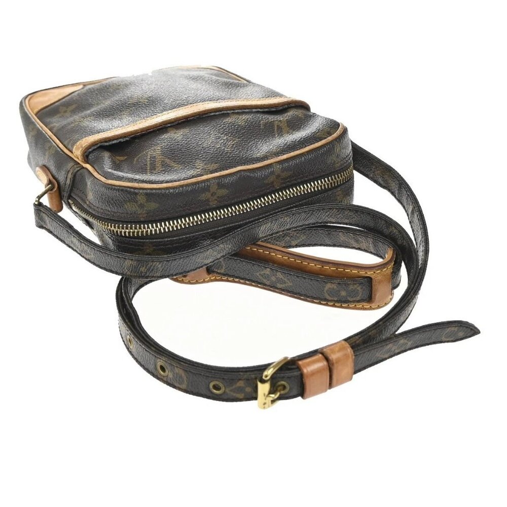 LOUIS VUITTON Danube Shoulder Bag Monogram Leather Brown France - Picture 5 of 15